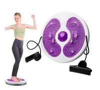 Disque de torsion de taille, chuchotement de taille avec bandes de résistance et massage des pieds, planche à disque de torsion pour exercice et tonification (C)
