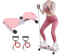 Disque de Torsion de Taille, Planche de Torsion, Waist Twist Exercise Machine Bandes élastiques Massage des Pieds pour Femmes Résistance Réglable équipement Fitness Maison pour Abdominaux et Hanches