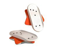 Disque de Torsion pour Taille Antidérapant, Waist Twisting Machine, Capacité de Charge Stable, Rotation Fluide, Convient à l'entraînement des Muscles du Tronc(Orange)