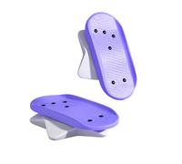 Disque de Torsion pour Taille Antidérapant, Waist Twisting Machine, Capacité de Charge Stable, Rotation Fluide, Convient à l'entraînement des Muscles du Tronc(Purple)