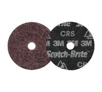 Disque de traitement de surface de précision ultrarésistant Scotch-Brite, HD-DH, Coarse 120+, 102 mm x 16 mm