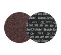 Disque de traitement de surface de précision ultrarésistant Scotch-Brite, HD-DH, Coarse 120+, 152 mm x NH