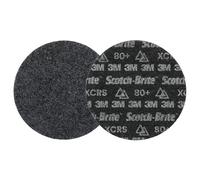 Disque de traitement de surface de précision ultrarésistant Scotch-Brite, HD-DH, Extra Coarse 80+, 127 mm x NH