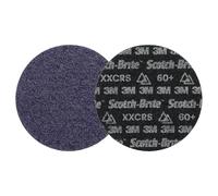 Disque de traitement de surface de précision ultrarésistant Scotch-Brite, HD-DH, X-Extra Coarse 60+, 102 mm x NH