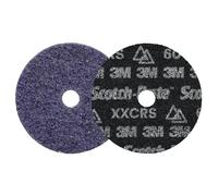 Disque de traitement de surface de précision ultrarésistant Scotch-Brite, HD-DH, X-Extra Coarse 60+, 102 mm x 16 mm