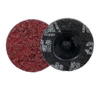 Disque de traitement de surface de précision ultrarésistant Scotch-Brite Roloc, HD-DR, Medium 150+, TR, 51 mm