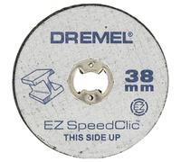 Jeu de disques à tronçonner en métal SpeedClic Dremel SC456B 2; 12 unités