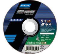 Disque de tronconnage Norton 'multi applications ' Ø 115 pour meuleuse d'angle- 66252833258
