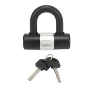 Disque de Verrouillage en Forme de U pour Vélo, Antivol en Alliage de Zinc, Cadenas Portable en U avec Clés de Rechange pour Camping-car, Camion, Remorque, Ingénierie, Voiture