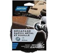 Disque décapant express NORTON, 125 mm, métal et rouille