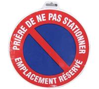 Disque - défense de stationner emplacement réservée - D: 300 mm
