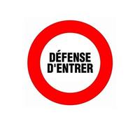 Disque Défense D'Entrer En Plastique - 80 mm