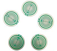 Disque d'énergie en bobine de cuivre pour stimulation de thérapie passive (vert)