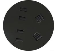 Disque d'entraînement à lancer ambidextre pour gaucher et droitier | Plastique léger, poids de 130 g, taille de 23 x 23 cm, design portable, transport facile à la court