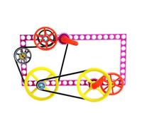 Disque d'équipement fait à la main Kit de jouets pour la classe scientifique Expérience Outil d'enseignement facile à rassembler pour les enfants 5+ Fournitures de retour à l'école