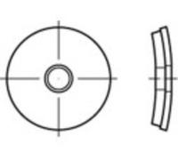 Disque détanchéité 88277 acier inoxydable A2 1000 pc(s) TOOLCRAFT TO-5455065