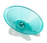 Disque d'exercice pour hamsters et souris, ø 17 cm - particulièrement léger et silencieux mais base solide,