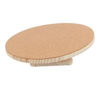 Trixie Plateau de marche pour dégus et grands hamsters – Bois/liège – Ø 30 cm