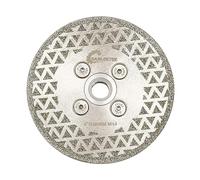 Disque Diamant 100mm Électroplaqué Lame - pour Découpage et Meulage pour Granit Marbre Céramique Carreaux de Porcelaine Quartz M14 Filetage SANLEETEK