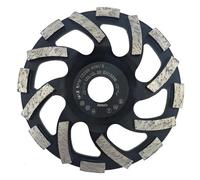 Disque Diamant 125, Disque Poncage Beton, Disque Poncage Beton 125mm, Disque Diamant Abrasif 125mm de Meulage pour Poncer Béton, Pierre, Granit, Marbre