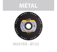 Disque diamant Ø125 Métal MASTER UTM SAMEDIA