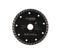 Disque diamant 125 x 1,2 mm Meuleuses Alesage 22.5mm Pierre Marbre Granit VITO