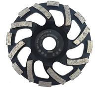 Disque Diamant 125mm à Meuler le Béton, Meule Abrasive pour Poncer Béton, Pierre, Granit