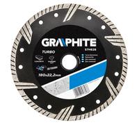 Disque diamant 180 x 22.2 mm, turbo