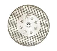 Disque Diamant 180mm Électroplaqué Lame - pour Découpage et Meulage pour Granit Marbre Céramique Carreaux de Porcelaine Quartz M14 Filetage SANLEETEK
