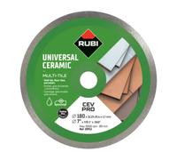 Disque diamant 200mm pour carrelage CEV-200 PRO - RUBI 25913