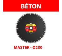 Disque diamant Ø230 Béton MASTER BV SAMEDIA