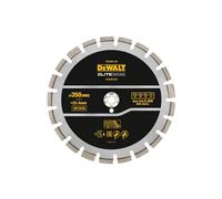 Disque diamant Ø350x25,4mm ELITE DEWALT DT20467-QZ pour béton asphalte