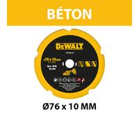 Disque diamant Ø76 mm béton DEWALT