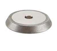 Disque Diamant, 78mm diamant meule cercle affûteur disque plat meuleuse for carbure métal tungstène acier fraise outil 1/2 ''alésage