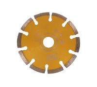 Disque Diamant à Déjointer 125 mm - Segments 10 mm, Alésage 22,23 mm - Epaisseur de 4 à 10 mm - D. 125 X AL. 22,23 X HT. 7 X ÉP. 4 MM