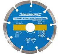 disque diamant a jante segmentee - Ø 125 mm - Silverline G