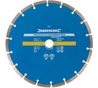 disque diamant a jante segmentee - O 230 mm - Silverline G