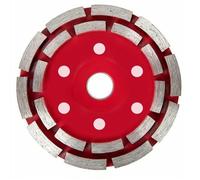 Disque diamant abrasif - VIREX® - 125 mm - Ponçage béton, pierre, brique, marbre, granit - Double segment