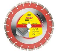 KLINGSPOR aDT diamantwerkzeuge gmbH disque à tronçonner diamanté spécial pour DT900B Motortrennschleifer enregistrement, 25,4 mm-diamètre : 350 mm, 325081