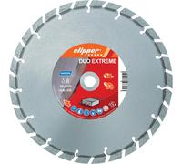 Disque diamant béton, béton renforcé DUO EXTRÊME - Ø 350 mm - NORTON CLIPPER