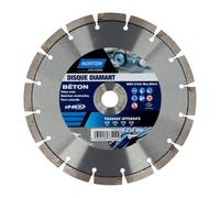 Disque diamant béton Norton Ø 230 x 22,23 mm - Nombre de segment 16