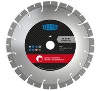 Disque diamant béton pour tronçonnage - sciageportatif 300x2,6x25,4 PREMIUM TYROLIT - 34468737