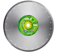 Disque diamant carrelage, grès cérame, faïence, marbre, granit SG08 - Ø 230 mm - GOLZ - SG08230