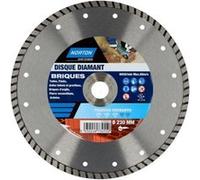 Norton Disque diamant courant segmenté pour brique – Diam. 230 mm