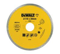 Disque diamant DeWALT (pour coupe-carreaux DWC410) 110 x 20 mm DT3714