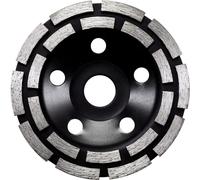 Disque diamant double segment, béton, meulage à sec, 125 mm/22,23 mm, Richmann Exclusive