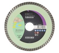DISQUE DIAMANT EXPERT CERAM D. 125 x 22,23 x h 7 SIDAMO - 11130031