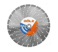 Disque diamant granit, tuiles, béton, béton armé, gravillons GX UL12 - Ø 400 mm - GOLZ - GX UL12400