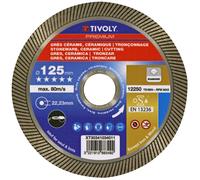 Disque DIAMANT -GRÈS CERAME -Gamme Haute Performance / Ø: 230 / Ep: 2.6 TIVOLY - XT30341034012