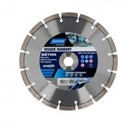 Disque diamant intensif segmenté pour matériaux de construction NORTON,Diam230mm